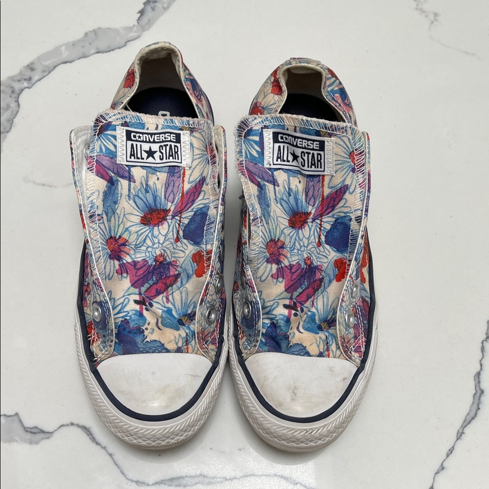 Converse All Star Floral Canvas Shoes